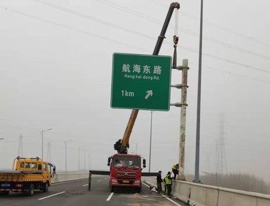 沧州沧州悬臂式交通标志杆