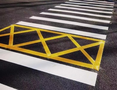 沧州沧州园区交通标线施工